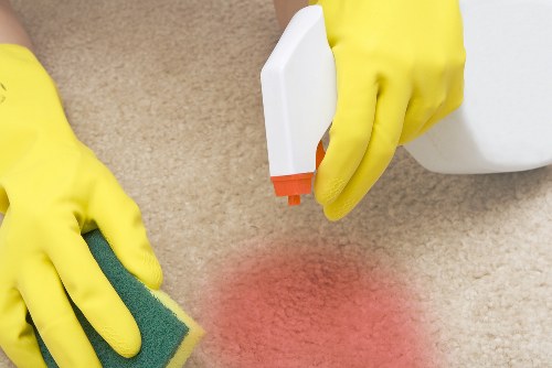 Barnet carpet cleaners team using sustainable cleaning methods